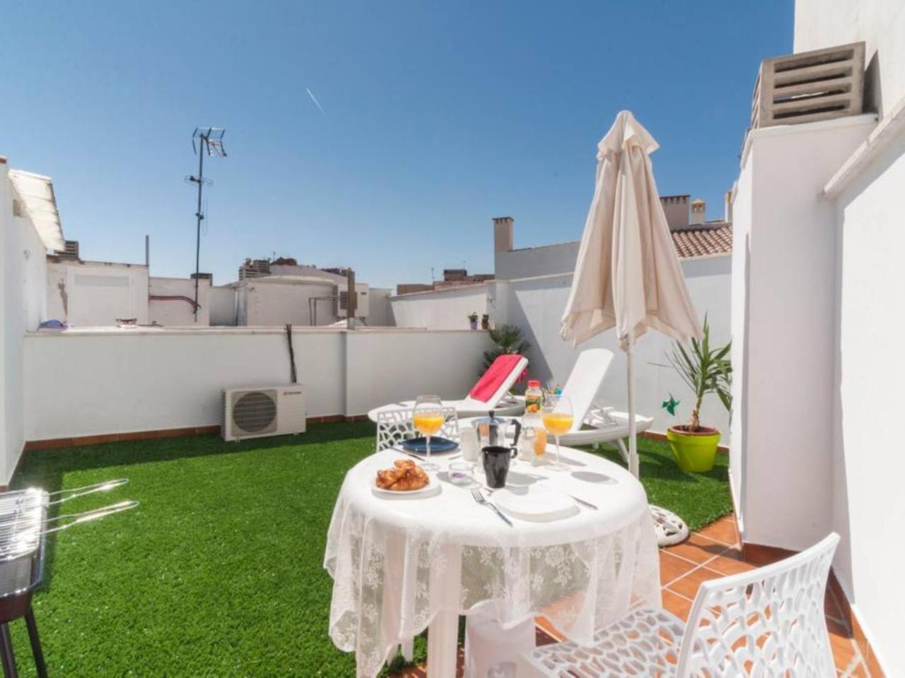 Apartment Atico Centro Historico A/c Bbq Wifi Málaga